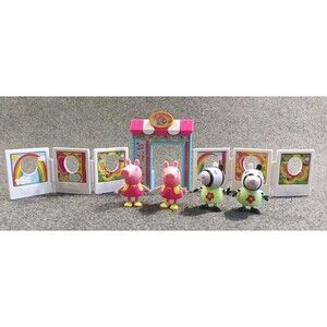 Peppa Pig Photo Booth Playtime Playset Figures Zoe Selfie Vintage 2003 Jazwares